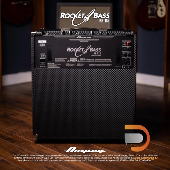 RB-115 ampeg アンペグ　ROCKET BASS Rocket Bass RB-115 Combo Bass Amp - Ampeg Shop US